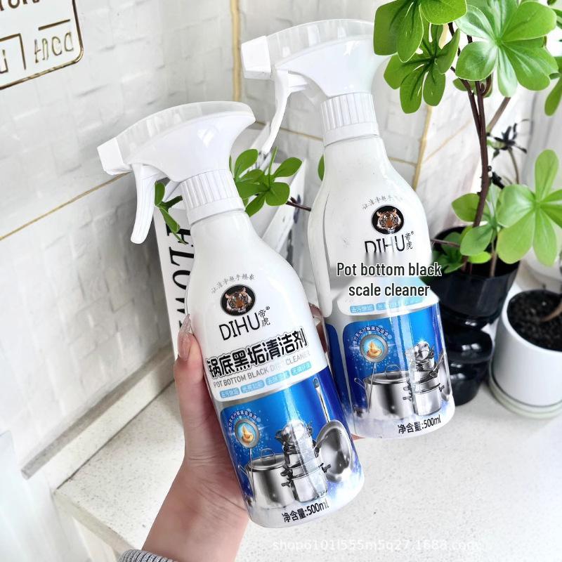 DIHU Imperial Tiger Black Scale & Stain Cleaner for Kitchen Pots - Powerful Oil & Dirt Remover