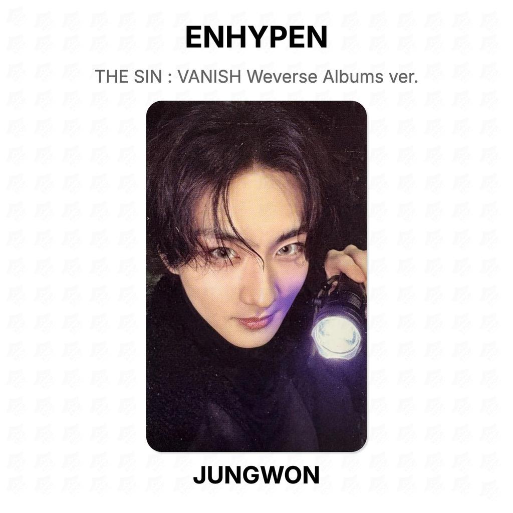 ENHYPEN THE SIN : VANISH Weverse Albums Ver. Official Photocard