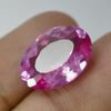 Pink Ceylon Sapphire Oval Cut 13.55 Natural CERTIFIED Loose Gemstone Ring Size
