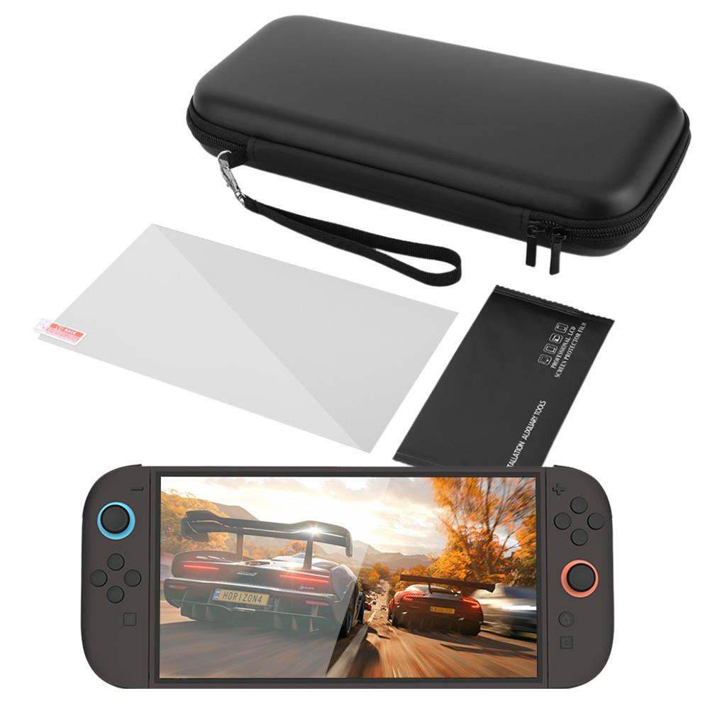 

PU Carrying Case & Screen Protector for Switch 2 Game Conslole Case Shockproof Portable Protective Travel Storage Bag Poland