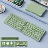 Portable Foldable Wireless Bluetooth Keyboard for Laptop and Mobile Office Use