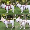 Dog Harness Vest for Small Large Dogs Reflective Safety Lead Straps Adjustable Puppy Harnesses French Bulldog Chihuahua Walking
