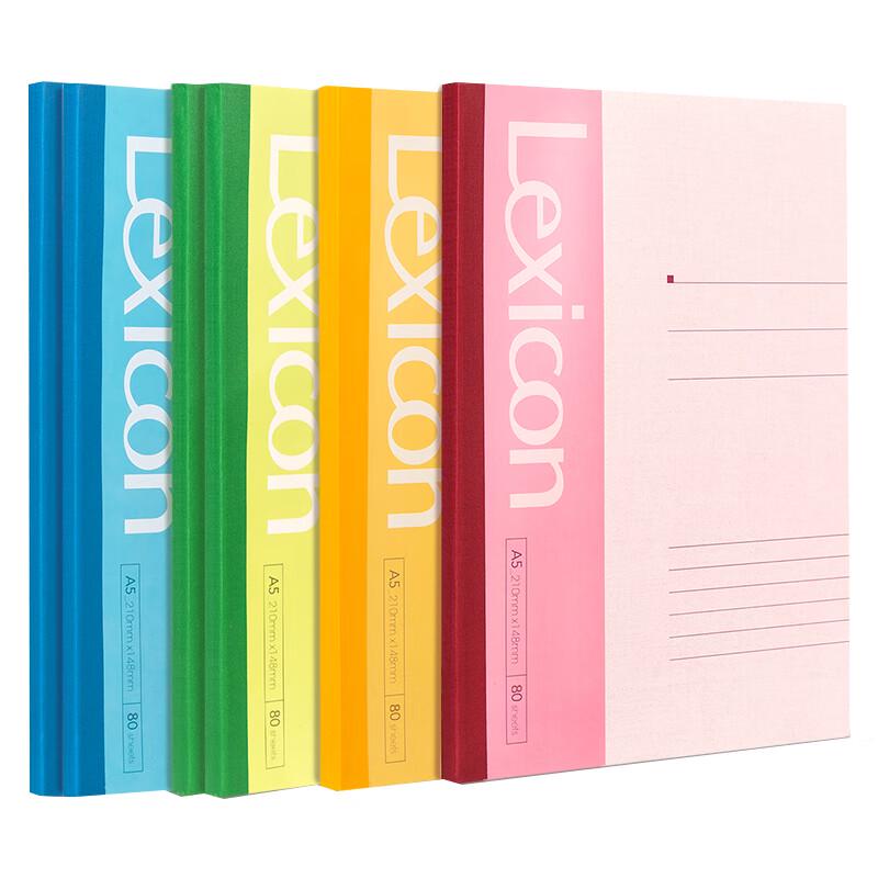 Deli 7654 A5 Wireless Bound Notebook (12-Pack)