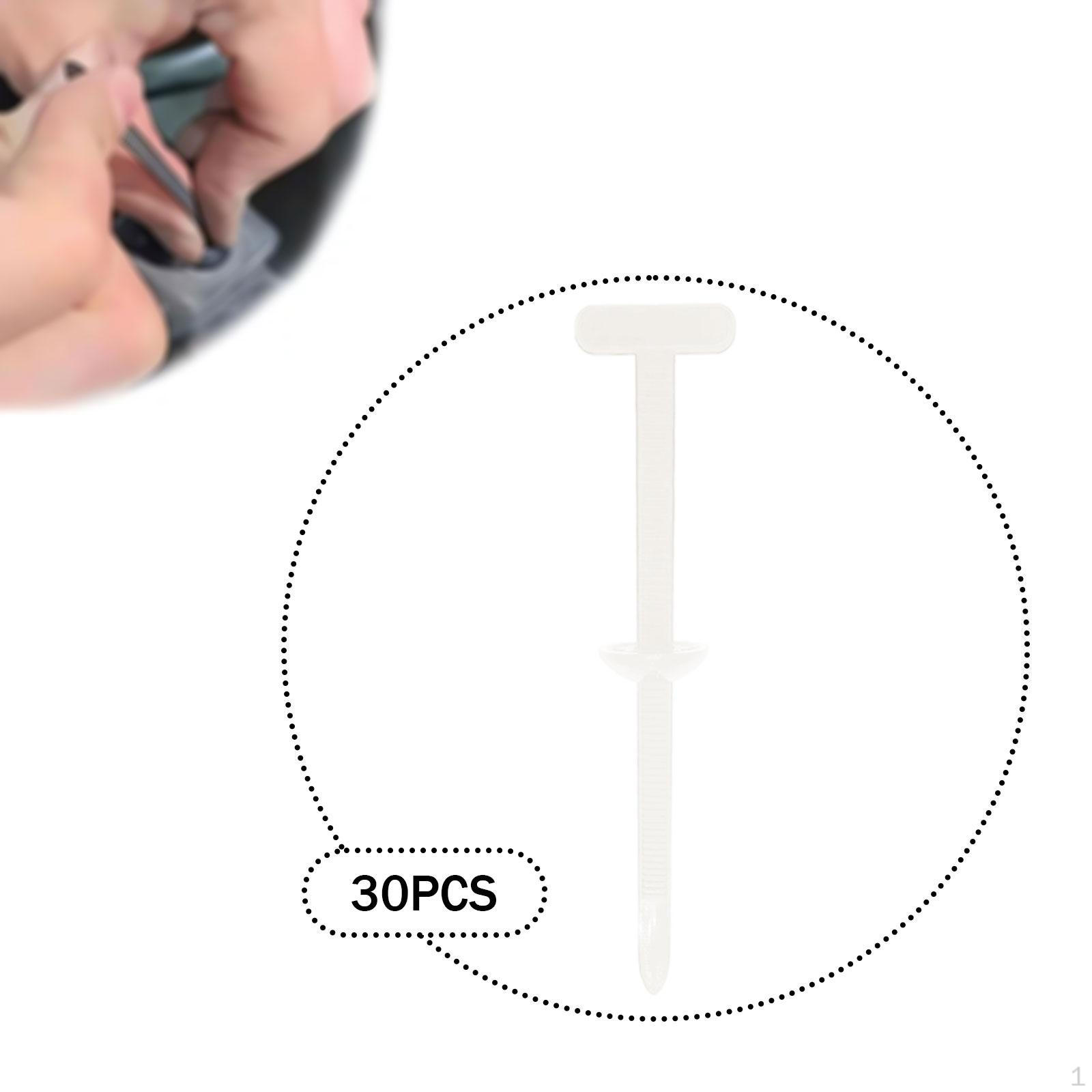 

Автомобільні нейлонові кабельні стяжки, Преміальний багатоцільовий інструмент, Самоблокувальний тримач стяжок 30pcs