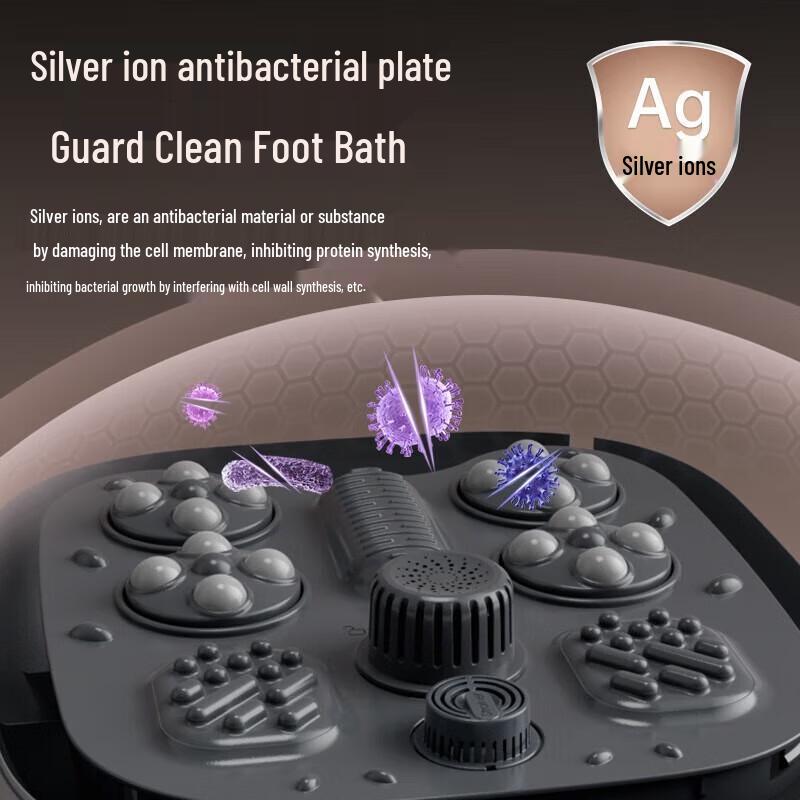 CLORIS Upgraded Smart Automatic Foot & Leg Spa Massager CN plug (adapter included)