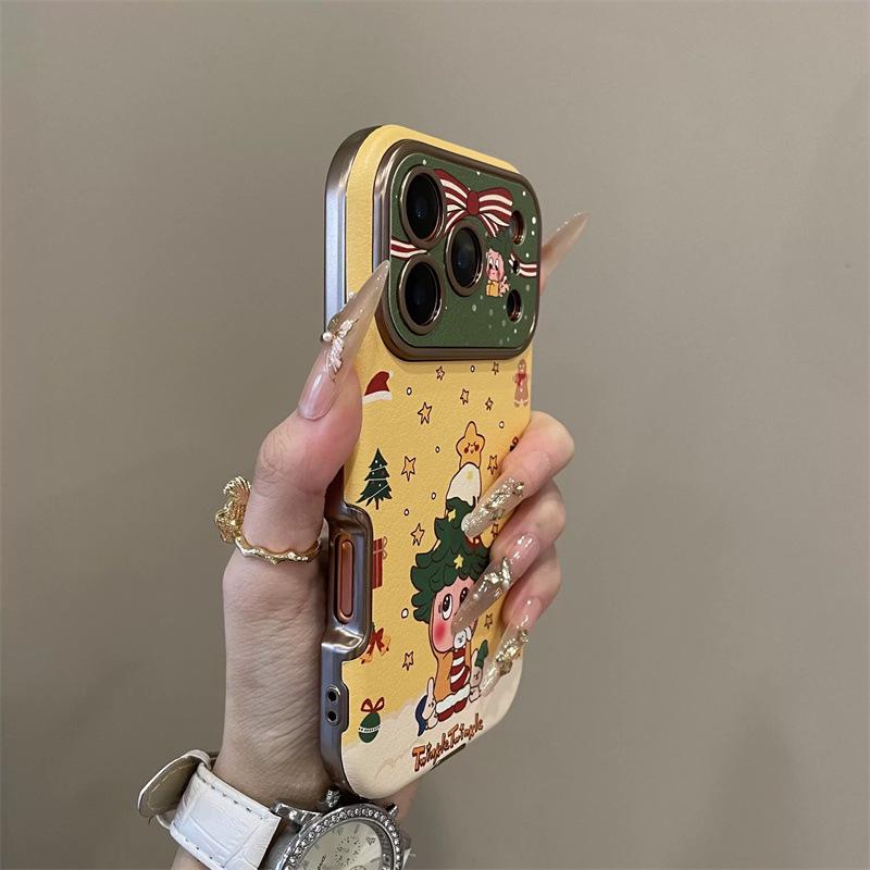Christmas Cartoon Star iPhone 17 Pro/16 Pro/15 Pro Case with Large Window