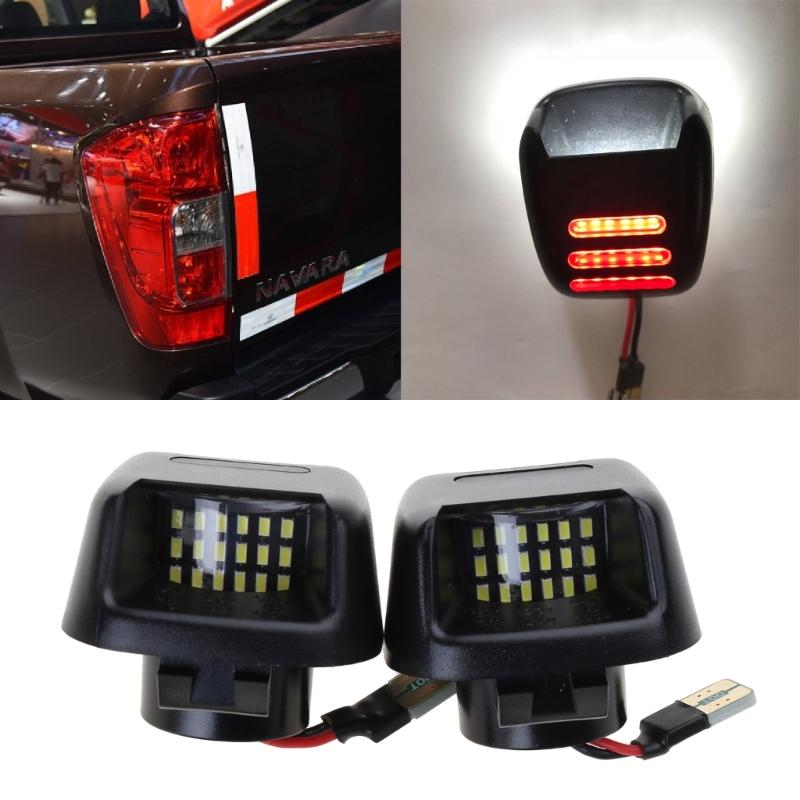 D40   LED Number License Plate Light Lamps Step Courtesy