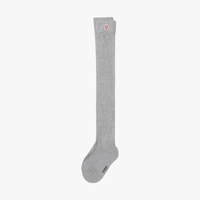 Teletubbies Cookie Knee Socks MELANGE GREY