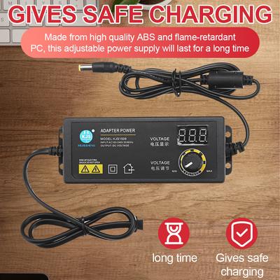 Professional 3-36V Adjustable Voltage Regulation Power Supply Adatpor Power Switching Adapter for Home Gadgets