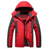 Men's Jacket Winter Outdoor Warm Men's Gorpcore Waterproof Thick Fleece Parka Snow Hiking Casual Windproof Hooded Coat