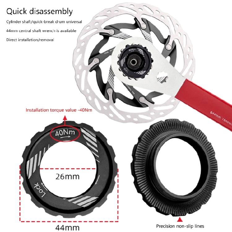 160mm Central Locking Bike Brake Rotors Hollow Road Bike Brake Rotor Hydraulic Centerlock Disc Rotor Easy To Install