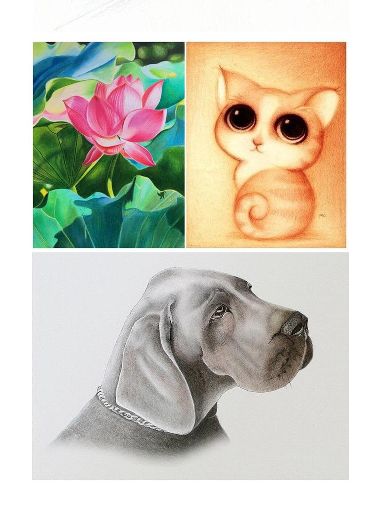 Giorgione 36/72 Oil-Based Triangular Colored Pencils Set for Students, Thick Barrel, Cartoon Design.