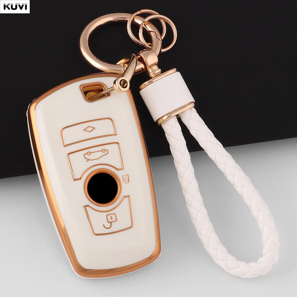 TPU Car Key Case Cover Protector Shell Fob Keychain For BMW 1 3 5 7 Series X1 X3 X4 X5 F10 F15 F16 F20 F30 F18 F25 M3 M4 E34