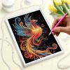 DIY Pearl Painting Set Phoenix Pattern Home Decoration Handmade Sticky Diamond Creative Canvas Pearl Art Painting Crafts Perfect Gift