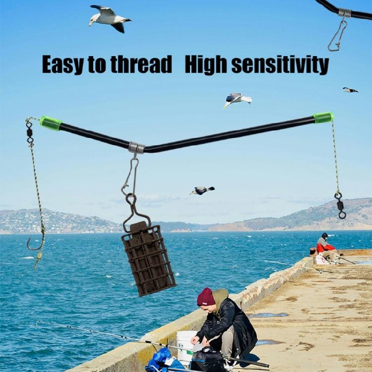 Fishing Balance Connector with Buckles Anti Entanglement Tube Balance Connector Sea Fishing Accessories 5pcs/10Pcs