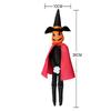 Halloween Pumpkin Plush Doll Pendant Witch Ornaments Doll Ornament Home Decoration Accessories Desk Decoration