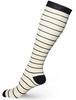 Compression Women Men Stockings Popular Love Pattern Stripe Lattice Star Compress Socks Running Sports Elastic Pressure