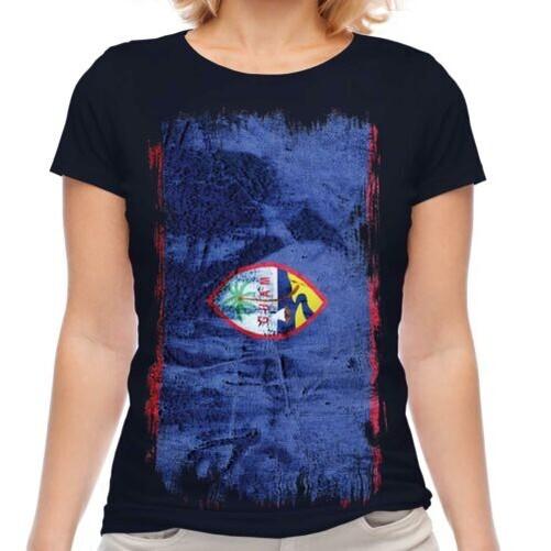 

Guam flag grunge women s t-shirt Guahan Guambat Guamanian t-shirt 2XL