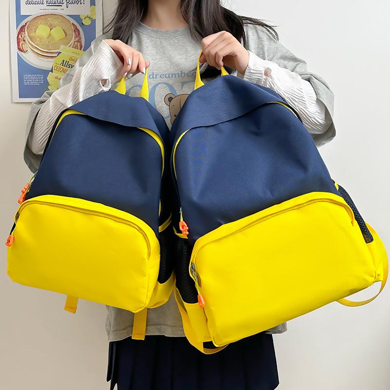 School bag small fresh backpack lightweight girls outdoor leisure backpack fashion style student computer bag nylon