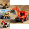 Childrens Engineering Toy Excavator With Inertial Drive For Handson Learning And Baby Play