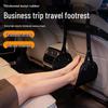 Verstellbare Reisehängematte Fußstütze für Flugzeug, Büro oder Bahn - Ergonomisches Fußpedal für Komfort und Entspannung