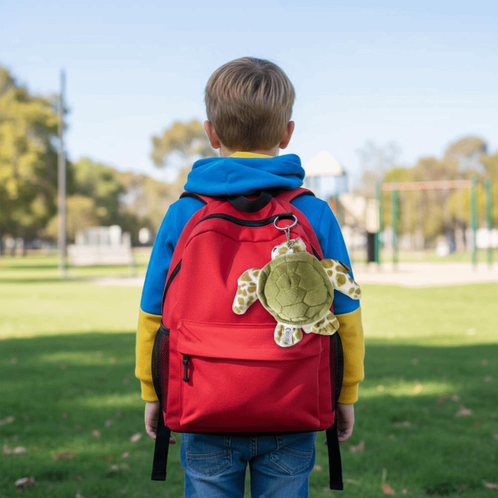 Algodão PP Tartaruga Pelúcia Chaveiro Animal Verde Boneca Argola de Chave Pingente de Tartaruga de Pelúcia Enfeites Pendurados