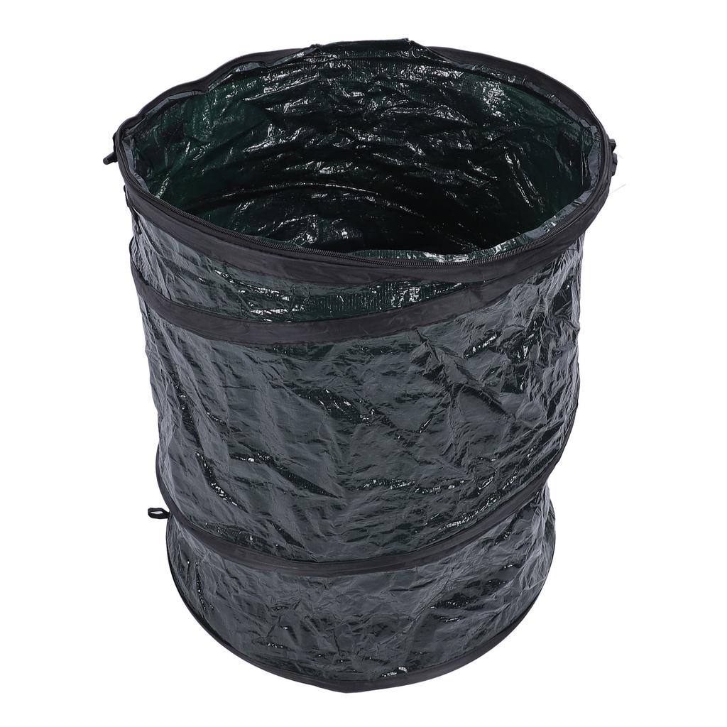 Pop Up Trash Container Portable Space Saving Tear Resistant PE Multipurpose Pop Up Trash Bin for