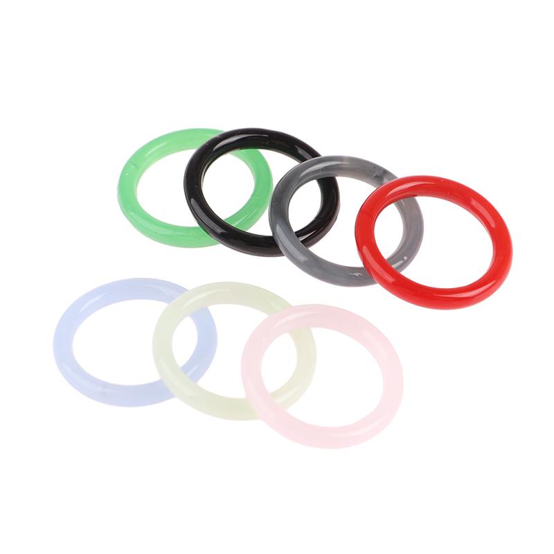 Fashion Non-Fading Vegetarian Ring Imitation Jade Thin Ring For Woman Vintage Jewelry Girls Accessories Gifts