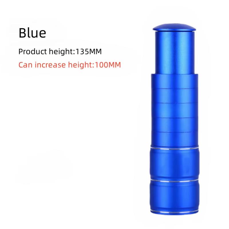 Aluminum Alloy Bike Fork Stem Riser Extender Extension Bicycle Cycling Bike Stem Head Up Raiser Handlebar Riser Adaptor
