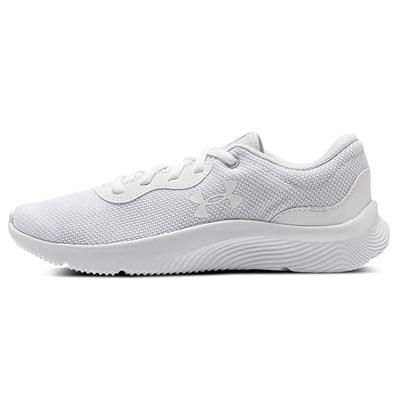 Mojo 2 Tecido Couro Sintético Confortável Dia a Dia Sólido Cano Baixo Tênis Lifestyle Tênis Femininos Branco 3024131-104