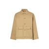 Uniqlo X MARNI Oversized Utility Jakke (Asiatisk størrelse) Beige Unisex Streetwear 449587-31