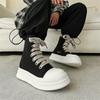 American high street commuter board shoes men and women couple British style Martin boots Derby shoes platform heightening shoes 4848-J
