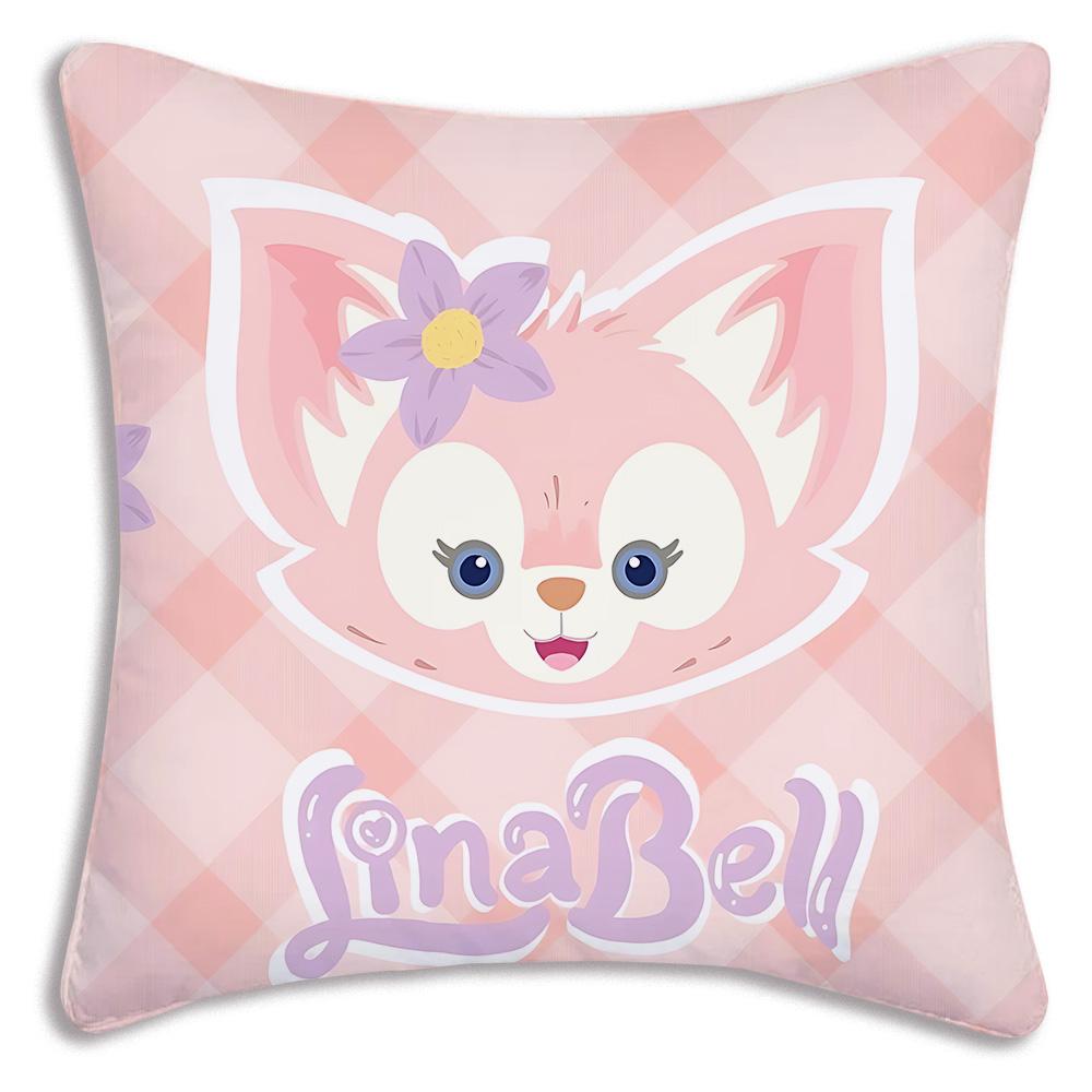 Hot Anime Bears - Duffys Pillow Covers Cartoon Sofa Decorative Home Double-Sided Printing Short Plush Cute Cushion Cover