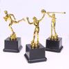 1 Piece Competition Cricket School Rewarding Supply Small Prize Cup Children'S Gold Trophy Awards Golf Plastic Model Craft