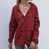 Giacca da donna Autunno Primavera Streetwear Giacche antivento impermeabili tattiche Cappotti antivento pilota hip-hop con cappuccio femminile