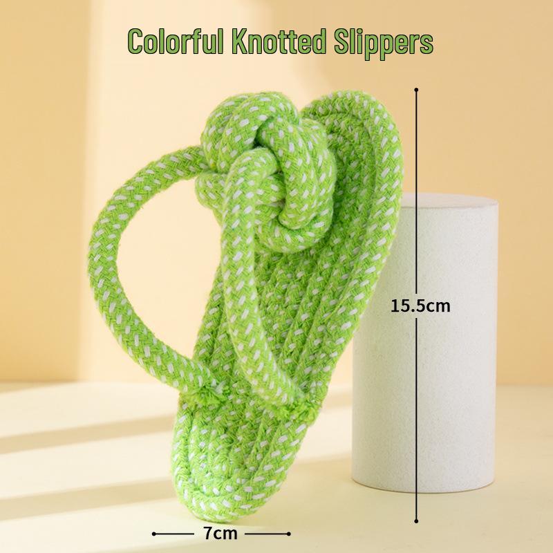 Durable Interactive Dog Chew Toy - Teeth Cleaning Rope for Boredom Relief