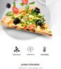 Stainless Steel Pizza Peel with Wooden Handle - Kitchen Baking Tool