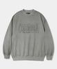 COLUMBIA UNIVERSITY Vtg Dyeing Heavy Terry Crew Neck_Gray