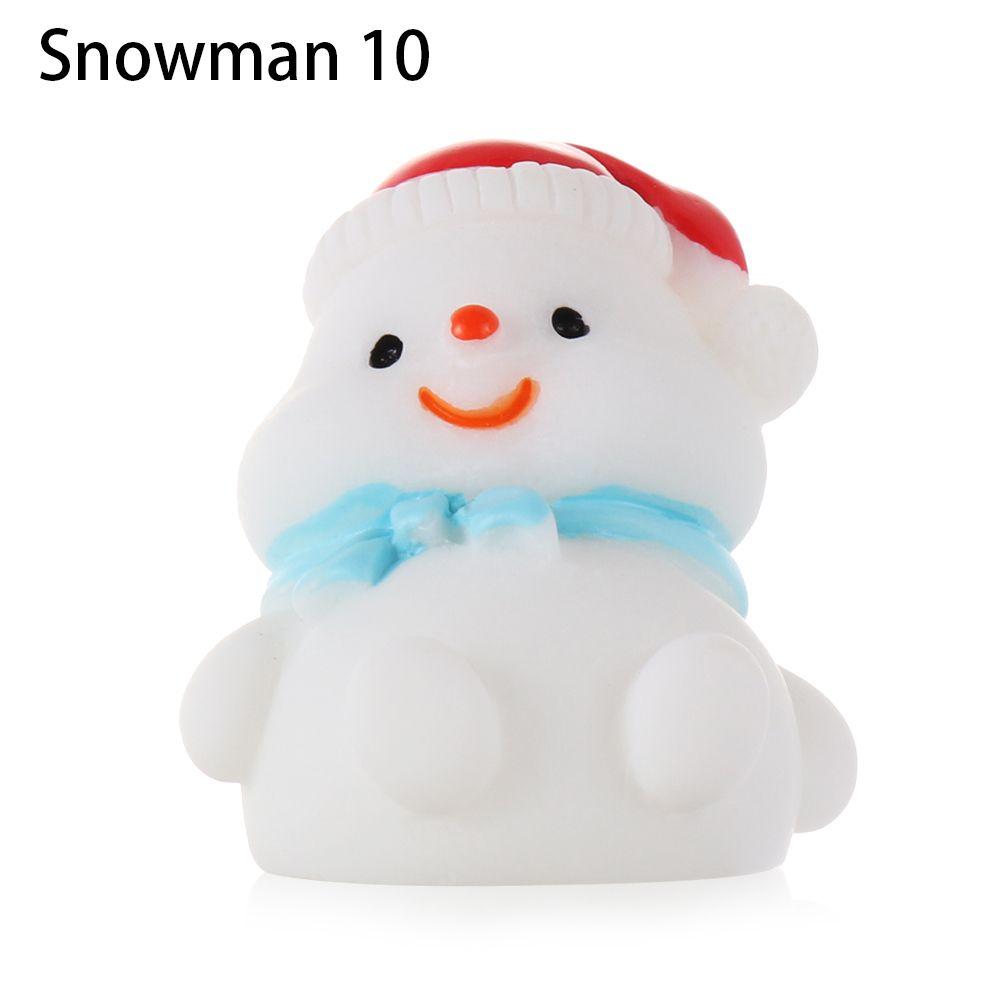 Landscape Bonsai Decor Home Decorations Xmas Tree Christmas Figurines Santa Claus Miniature Snowman