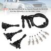 UF431 3x Ignition Coil & 6x Spark Plug & 3x Wireset For Kia Sorento 3.5L V6 2003-2006