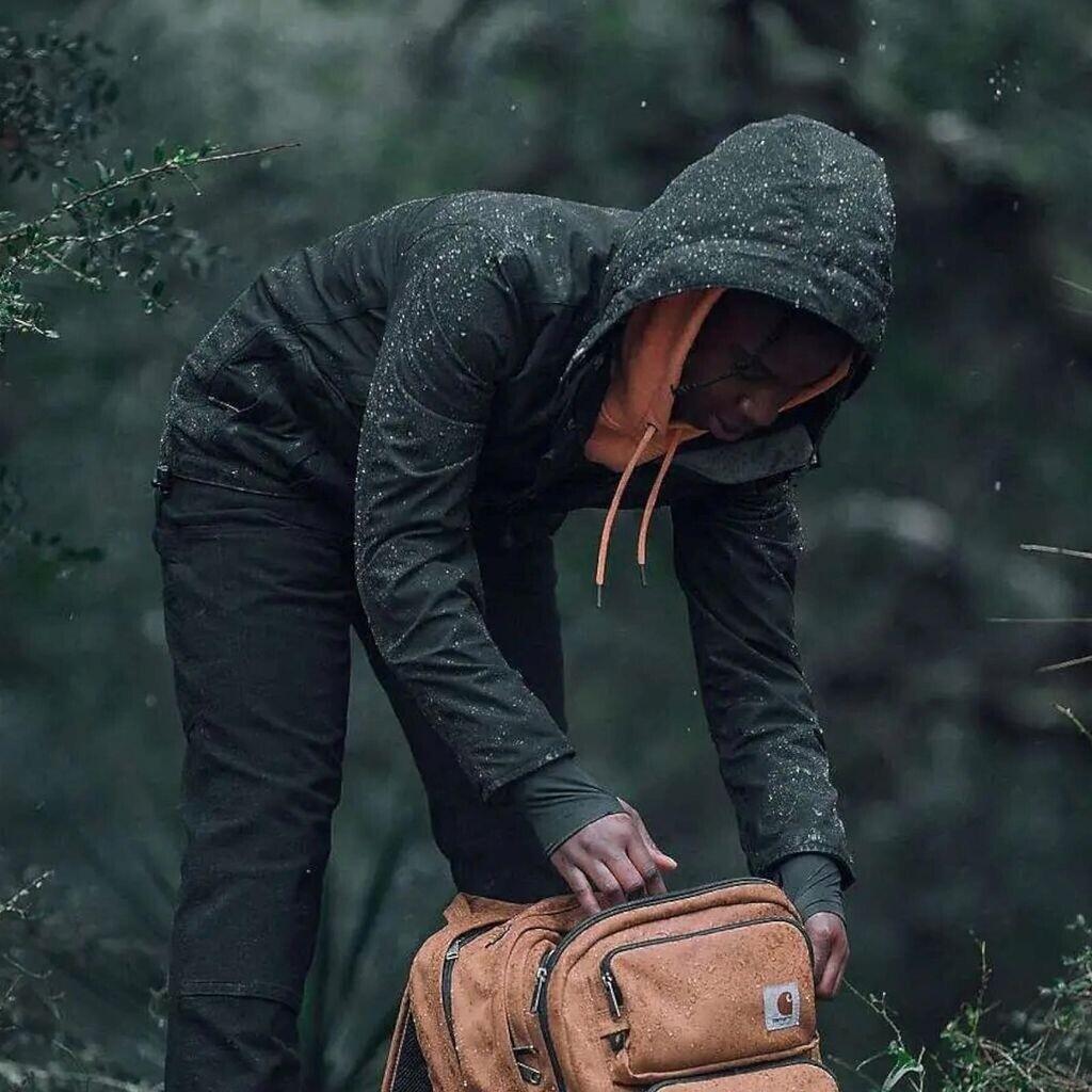 Демисезонная куртка Carhartt Men Shoreline Jacket Jacke schwarz