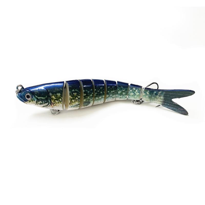 8-Section Bionic Jerkbaits Pike Bass Fishing Long Casting Sinking Hard Lure Set In Multiple Colors