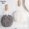 Zhifeng Absorbent Hanging Hand Towels & Chenille Balls