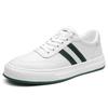 Fashion New Thick Soled Casual Leather Board Shoes Men Outdoor Walking Shoes Comfy Lightweight Oxford Shoes Breathable Vulcanized Shoe
