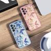 Oil Painting Flowers For Samsung Galaxy S10 4G S20 11E 30 S21 21Fe 22 S24 Pro S23 Ultra 5G S8 S9 Tempered Glass Phone Case