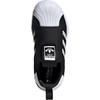 Adidas Originals Superstar 360 Pohodlné Všestranné Odolné Nízké Dětské Skate Boty Dětské Tenisky Černá Bílá IH3049