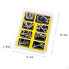 8pcs/Set Metal Wire Puzzles Brain Teaser Interlock Chinese Ring Trick Toy Adults Challenge