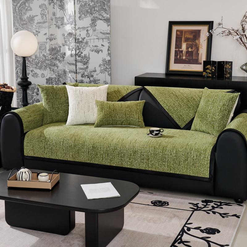 

Подушка для дивана из ткани на все времена года, легкий роскошный и высококачественный чехол для дивана, новый двойной чехол для спинки, полотенце из ткани 70*70cm