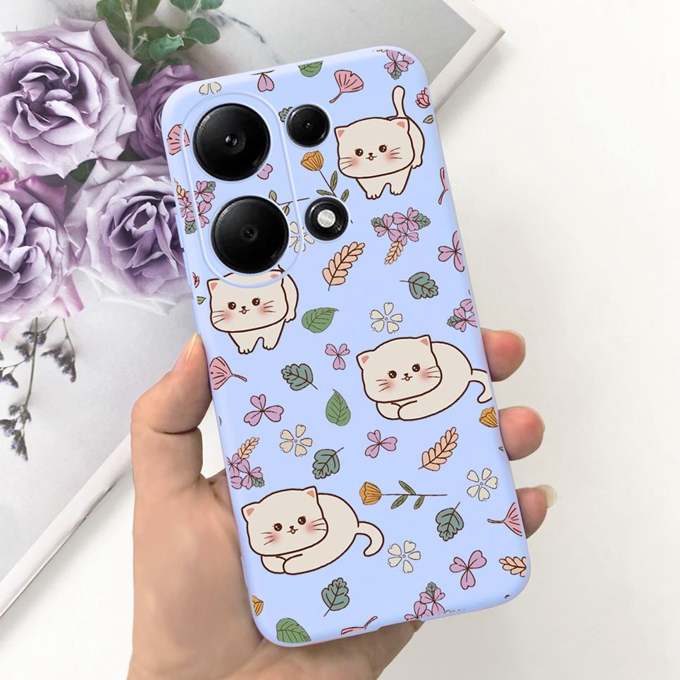 For Xiaomi Redmi Note 13 Pro 4G 5G Case Redmi Note 13 Pro Plus Note13 4G Cover Funda Coque Luxury Silicone Soft TPU Phone Mask