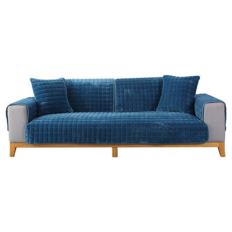 Sofa Cushion Winter Non-slip Thick Plush Sofa Cover Autumn and Winter Universal Sofa Cover Cushion